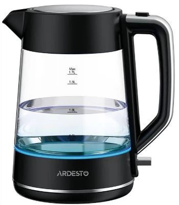 Электрочайник Ardesto EKL-F115 1.8 л черный Київ - зображення 1