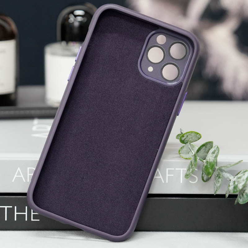 Чехол TPU+Glass Sapphire Midnight with Magnetic Fit для Apple iPhone 15 Pro (6.1") Херсон - изображение 5