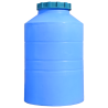 Емкость 300 л вертикальная ВО ПБ голубая Київ
