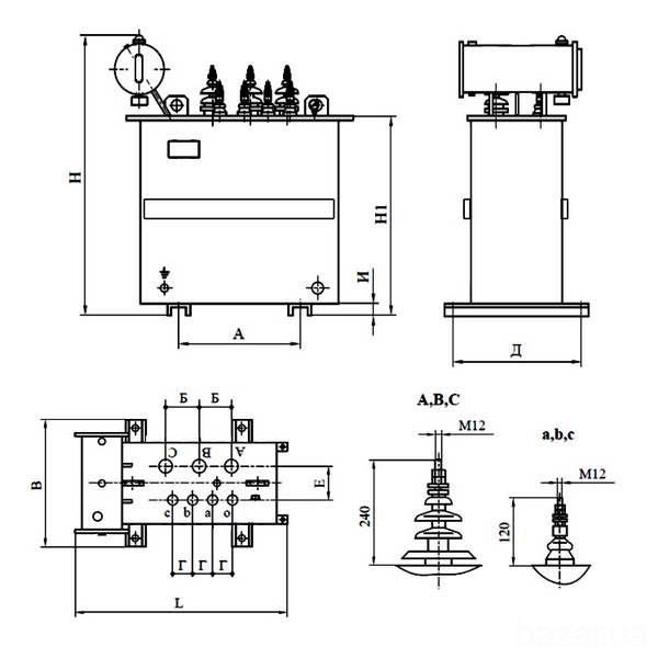Трансформатор ТМ-40/10/0,4; ТМ-40/6/0,4; ТМ 40 кВА Калиновка - изображение 5