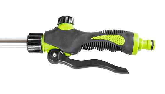 Пистолет для полива MASTERTOOL JET LINE 10 режимов телескопическая штанга 710-1060 мм TPR покрытие 9 Харків