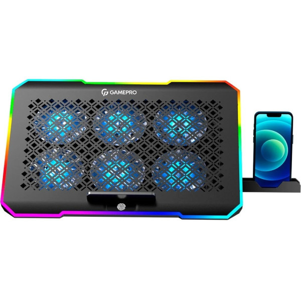 Game Pro Охолоджуюча підставка для ноутбука GamePro CP660 Black Харьков - изображение 2