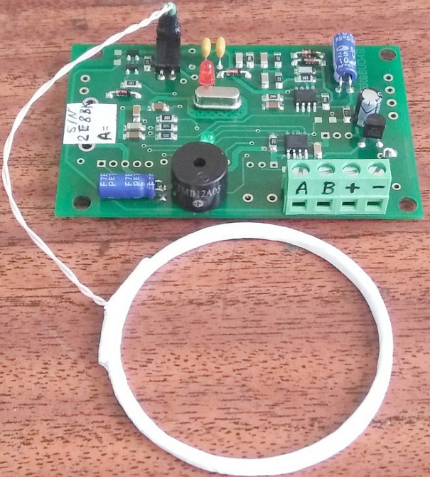 RFID зчитувач RR08D-K з інтерфейсом RS485 вбудовуваний Харків - зображення 1