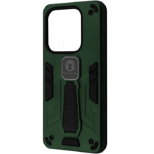 Чохол Armor Magnetic Xiaomi Redmi Note 14 4G EU Dark Green Харків - зображення 1