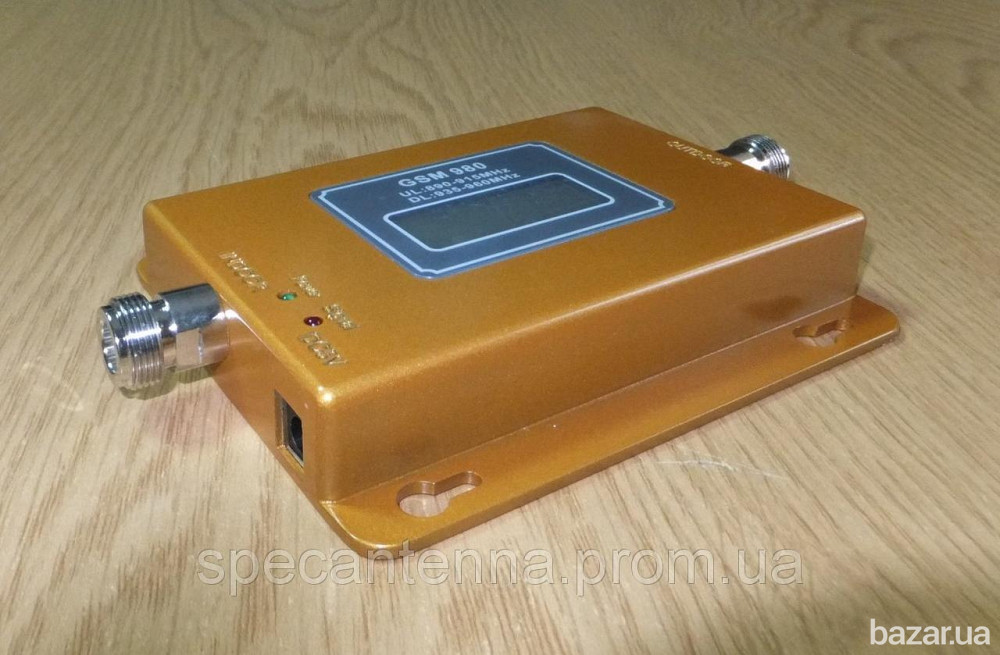 Усилитель мобильного сигнала KW-9015-G 900 MГц 70 дБ 15 дБм, 200-300 кв. м. Дніпро - зображення 1