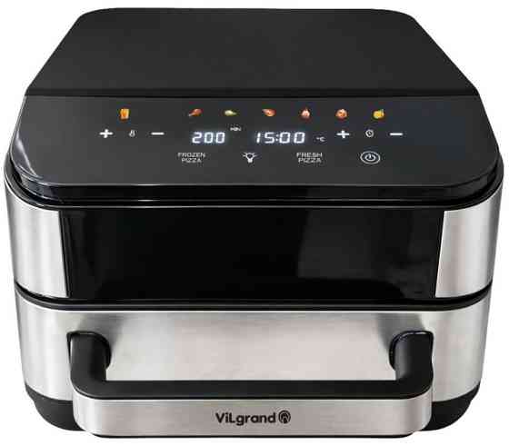 Мультипечь ViLgrand VAF4022-2PZ 2200 Вт 4 л черная Киев