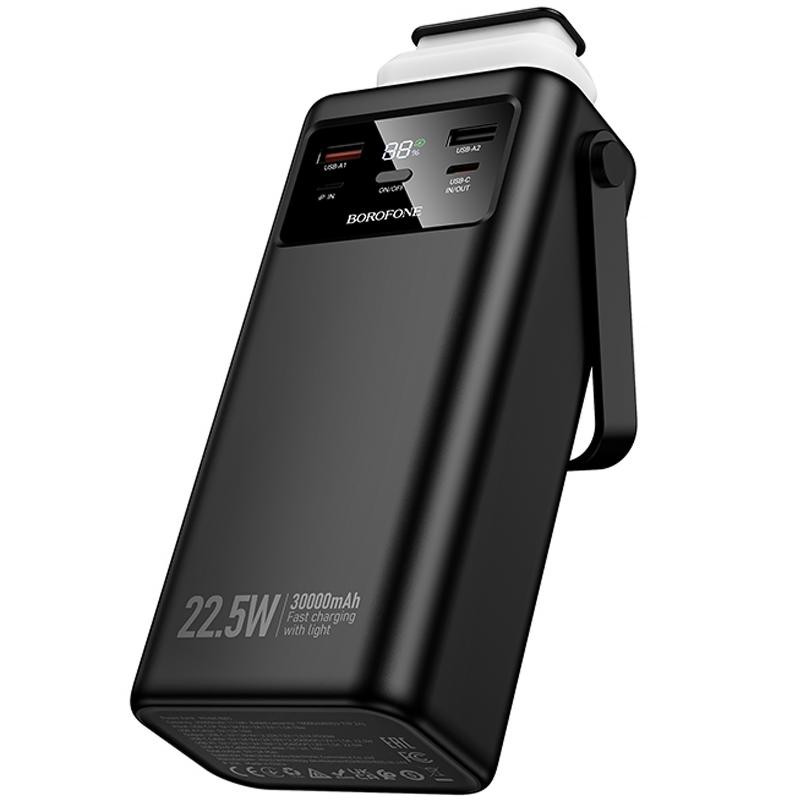 Портативное ЗУ Power Bank Borofone BJ65 High 22.5W+PD20W with cable 30000 mAh Херсон - зображення 7