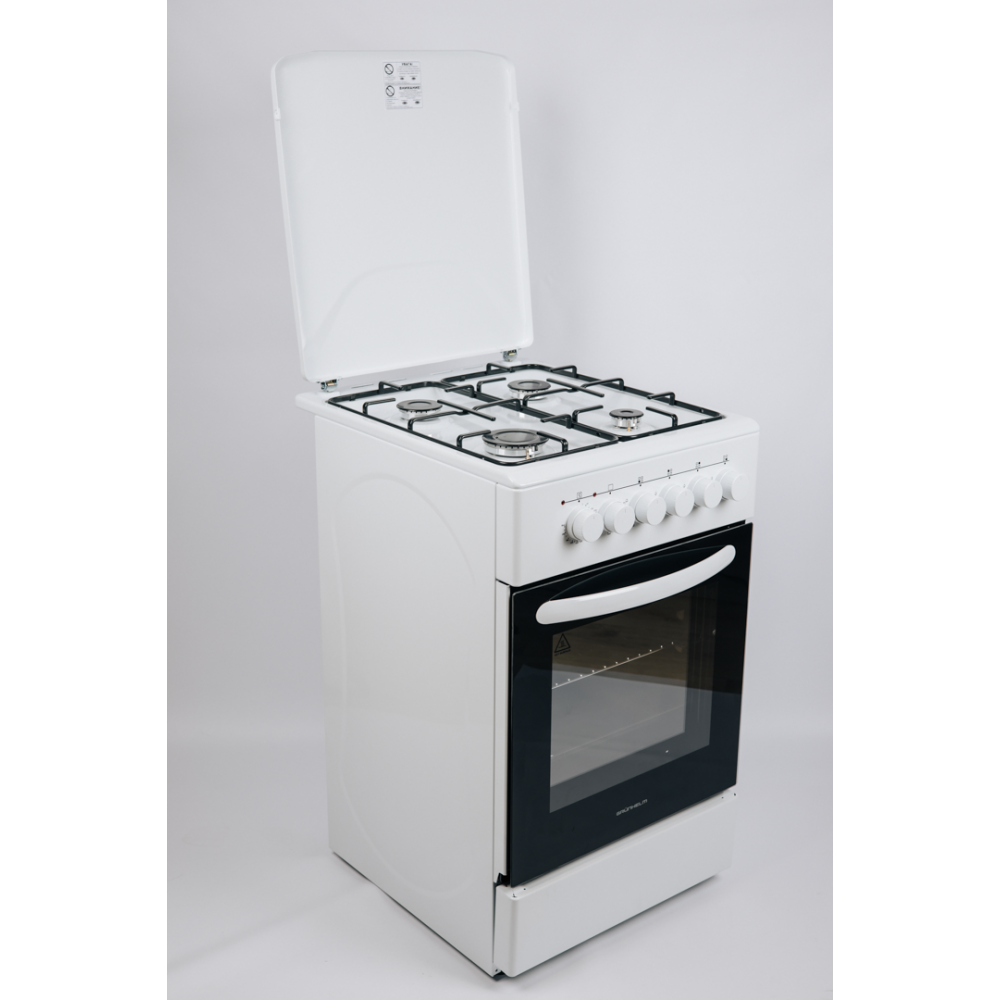 Плита кухонная комбинированная Grunhelm FM5612W (газоэлектрическая) Автоматический розжиг в ручке Киев - изображение 6