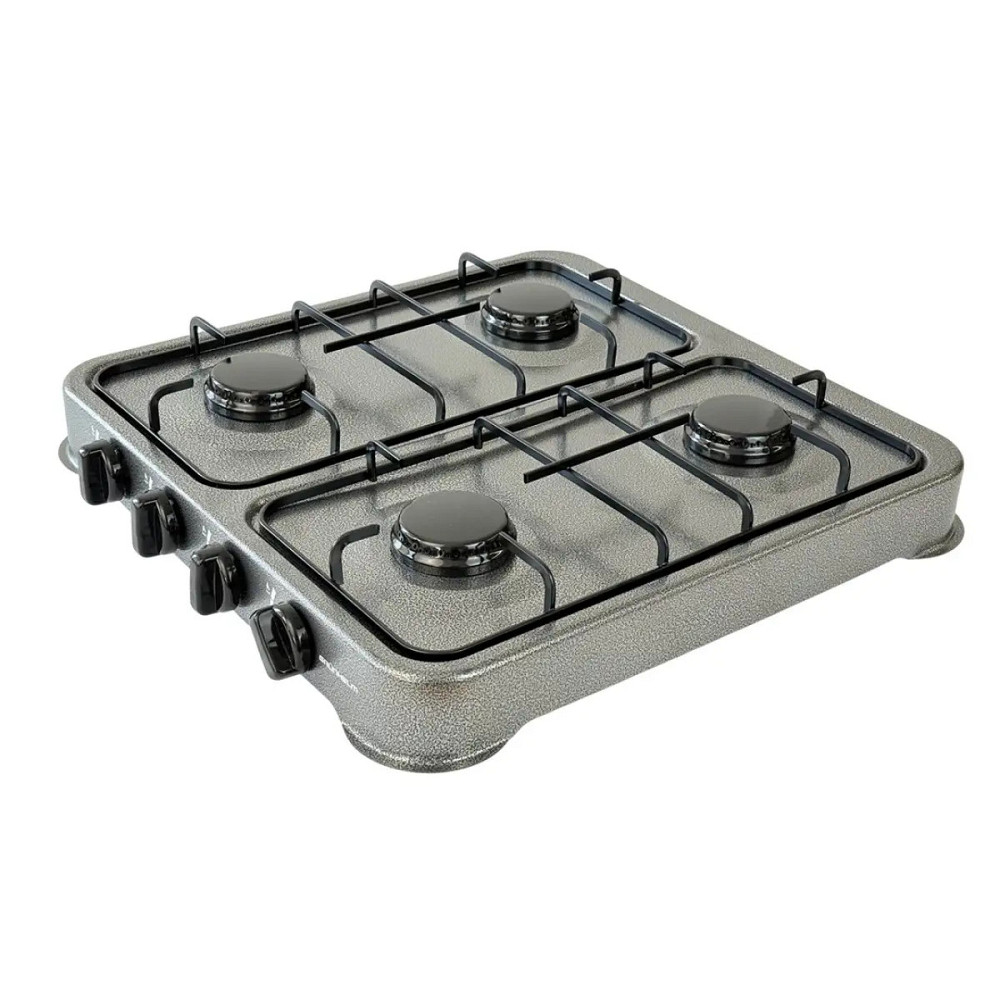 Плита газовая Grunhelm GGP-4444 8800 Вт серая Київ - зображення 2