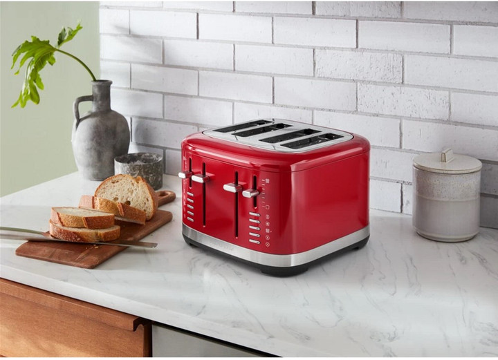 Тостер KitchenAid 5KMT4109EER 1640 Вт красный Київ - зображення 7