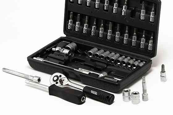 Набор инструментов MASTERTOOL ¼" 46 шт 4-14 мм кейс 78-6046 Харків