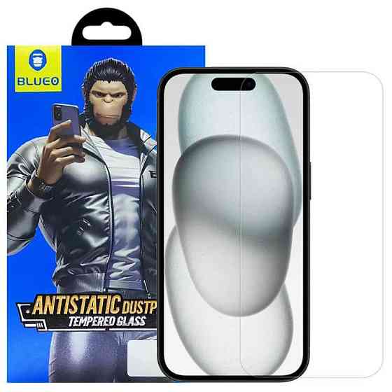 Защитное 2.5D стекло Blueo Full Cover HD Clear для Apple iPhone 17 / 17 Pro (6.3") Херсон
