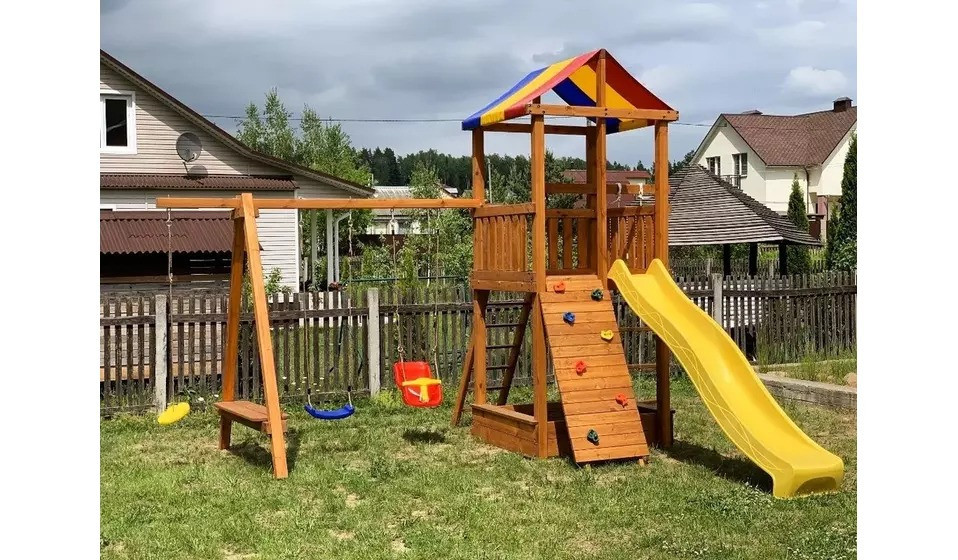 Ігровий комплекс. Дитячий майданчик з дерева. Дитячий ігровий майданчи Київ - зображення 7
