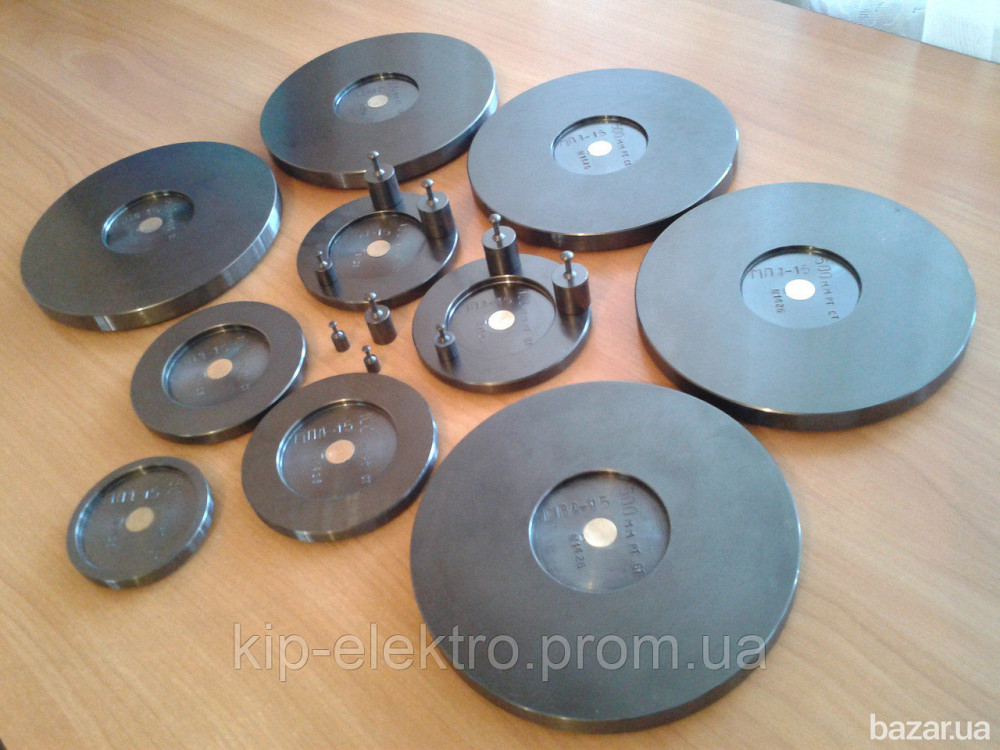 Набор грузов к манометру (прессу) грузопоршневому МПА-15 (МПА 15, МПА15) Київ - зображення 2