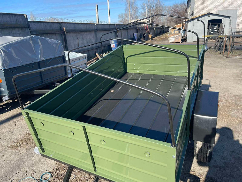 Новий причеп від виробника 200х130х50- різні моделі від заводу Гусятин - изображение 4