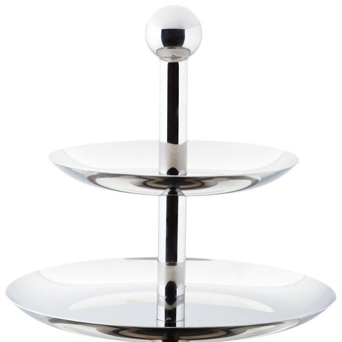 Фруктовниця 2-х ярусна Empire EM-9683 22 см Київ - зображення 1