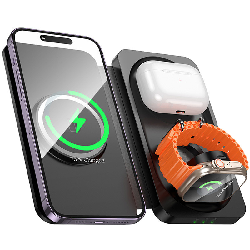 БЗУ Hoco CQ13 Triumph 3in1 travel folding Херсон - изображение 2