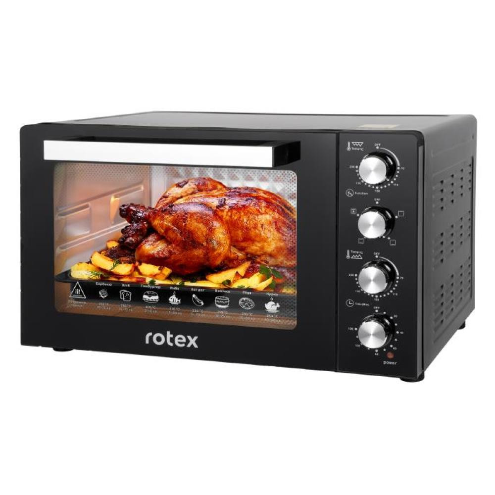 Печь электрическая Rotex ROT655-B2G 60 л черная Киев - изображение 1