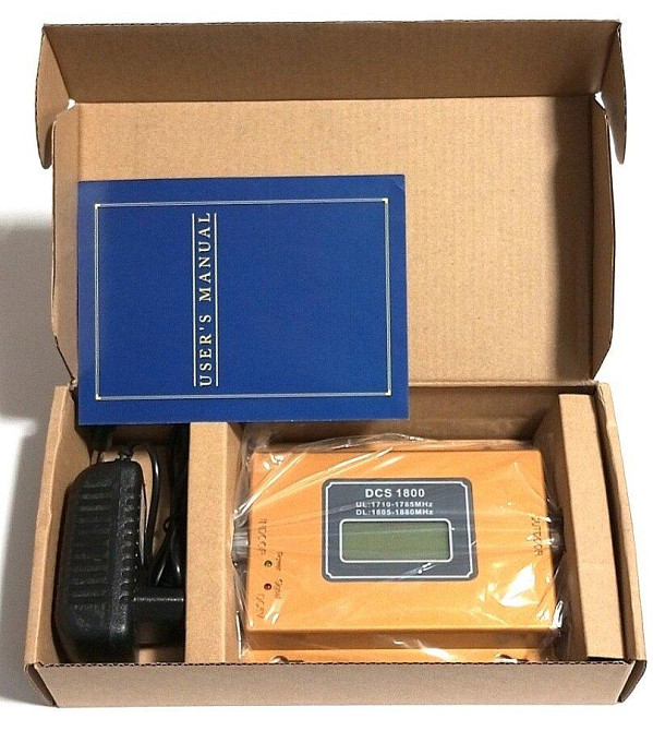 Усилитель мобильного интернета 4g lte и мобильной связи KW-1815-D 1800 МГц 70 дБ 15 дБм, 200-300 кв. Днепр - изображение 2