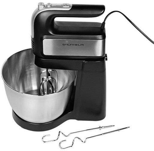 Миксер стационарный Grunhelm GRM608B 500 Вт черный Київ - зображення 1