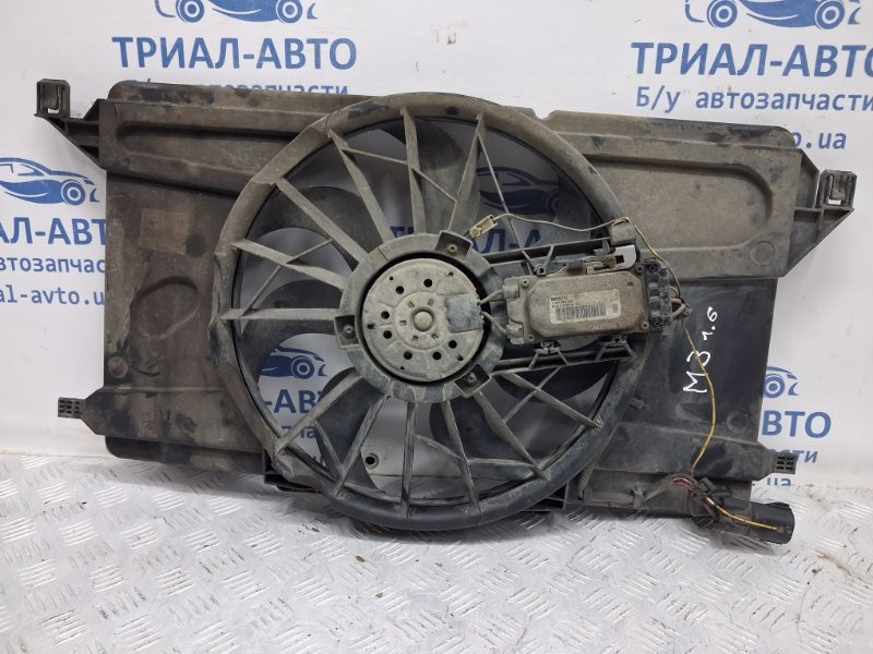 Диффузор с вентилятором радиатора Mazda 3 BK 1.6 БЕНЗИН Z6 2003 (б/у) Київ - зображення 4