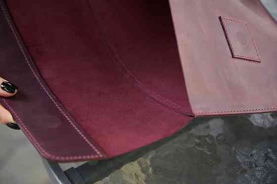 Чехол для ноутбука винтажный Incarne Line MacBook Air 15" 2023-2025 line-burgundy-vintage-air-15 бор Київ