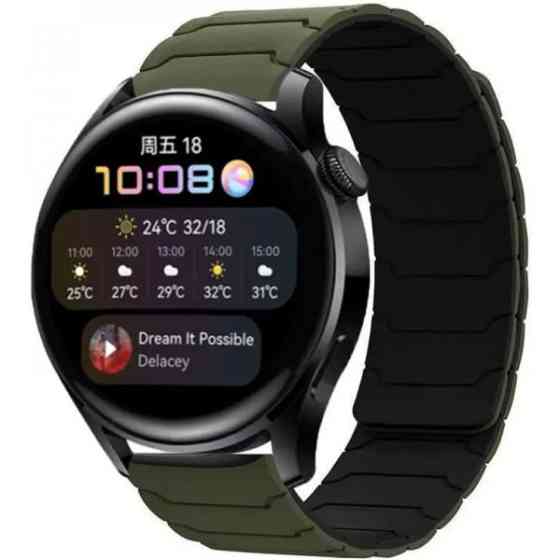 DM Ремінець Armor Magnetic Band 20 mm Універсальний Army Green/Black Харьков