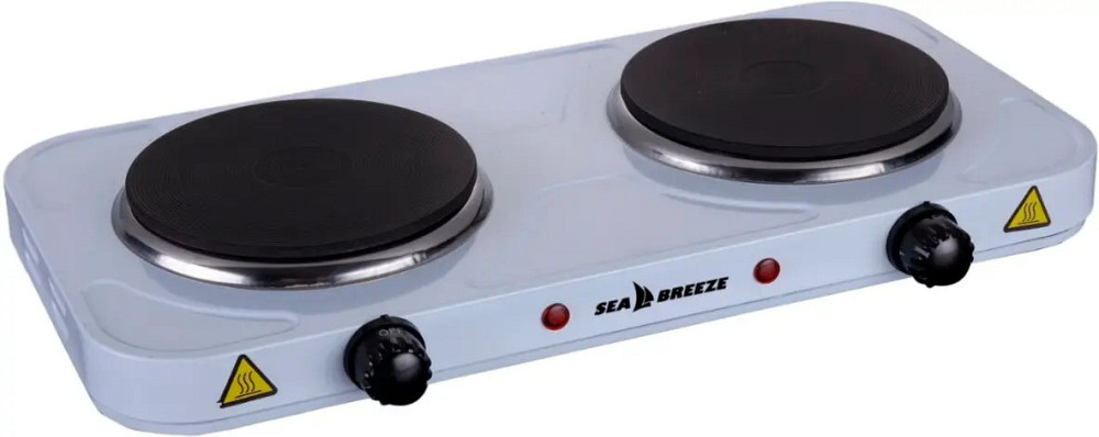 Електроплита Sea Breeze SB-063 2000 Вт біла Киев - изображение 1