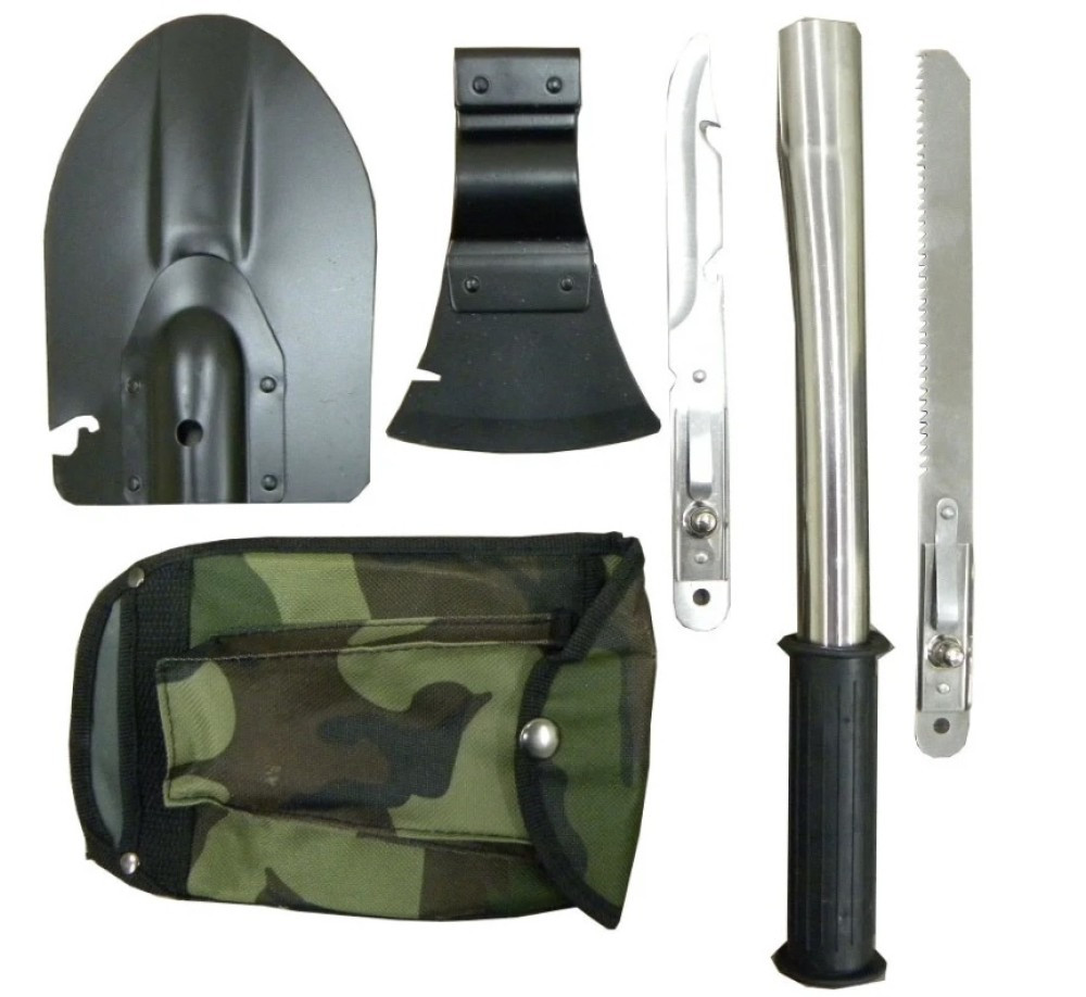 Набір складаний 4в1 (лопата, сокира, пила, ніж) Дніпро - зображення 4