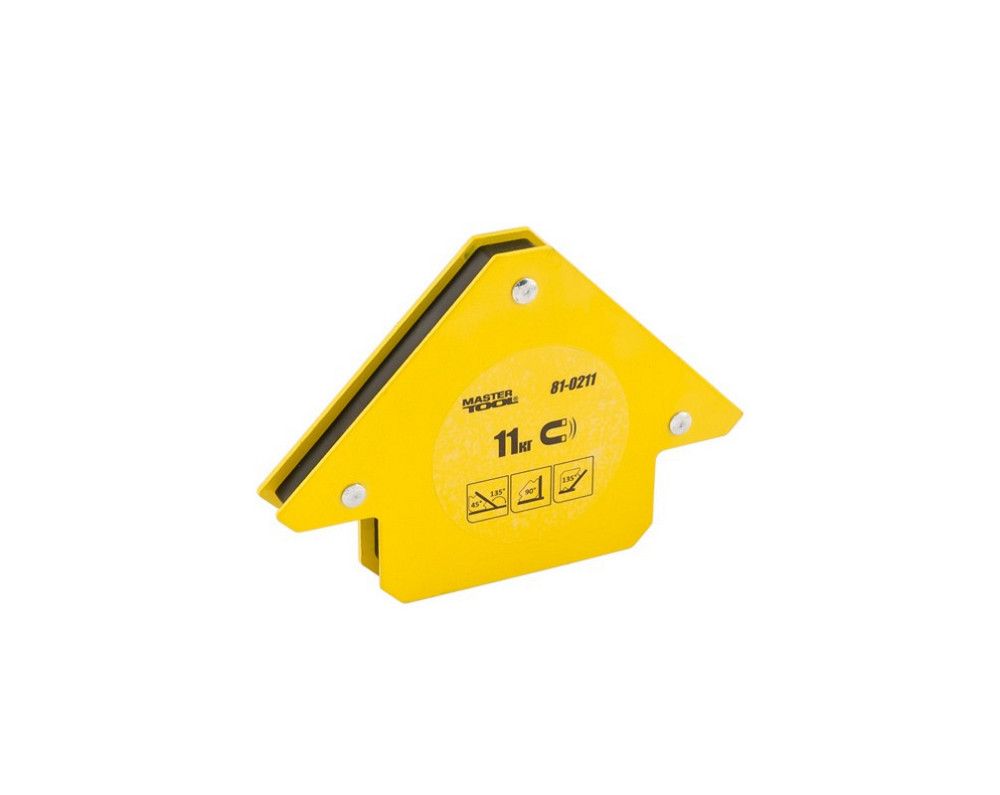 Магнит для сварки MASTERTOOL 11 кг 45°/90°/135° 81-0211 Харків - зображення 2