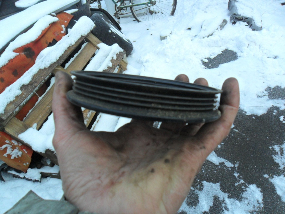 Nissan 2105106E00, Шків помпи Ніссан Санні CA16D, CA18D, оригінал Вінниця - зображення 3