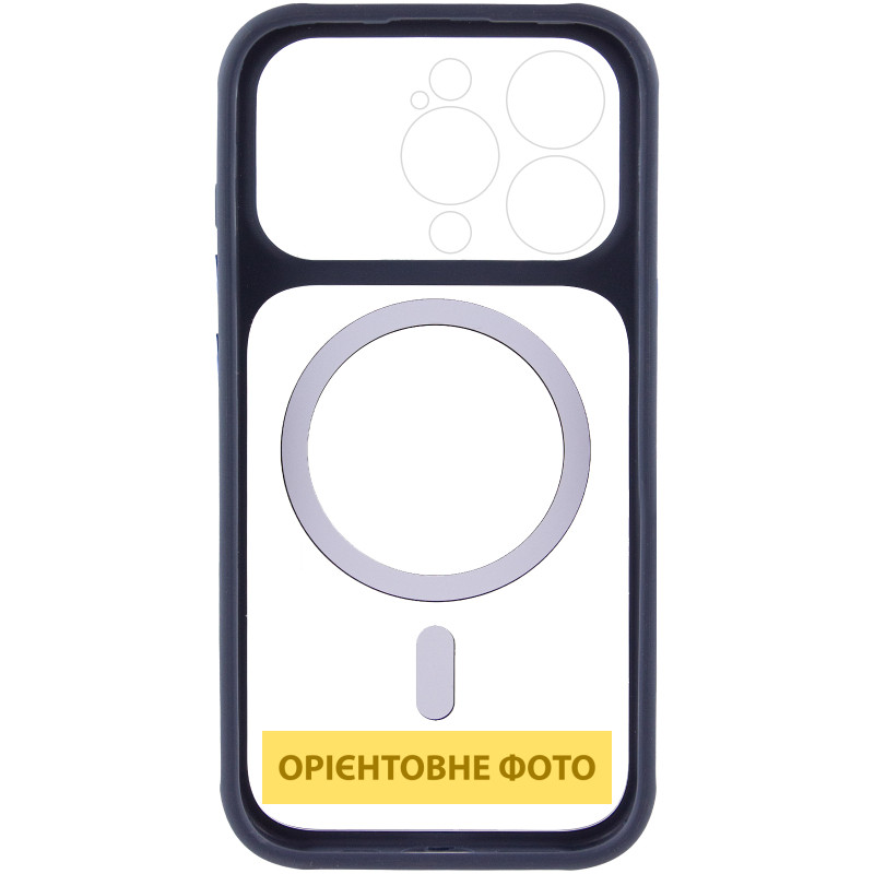 Чехол TPU+PC GETMAN Moon Clear with MagSafe для Apple iPhone 13 Pro Max (6.7") Херсон - изображение 4