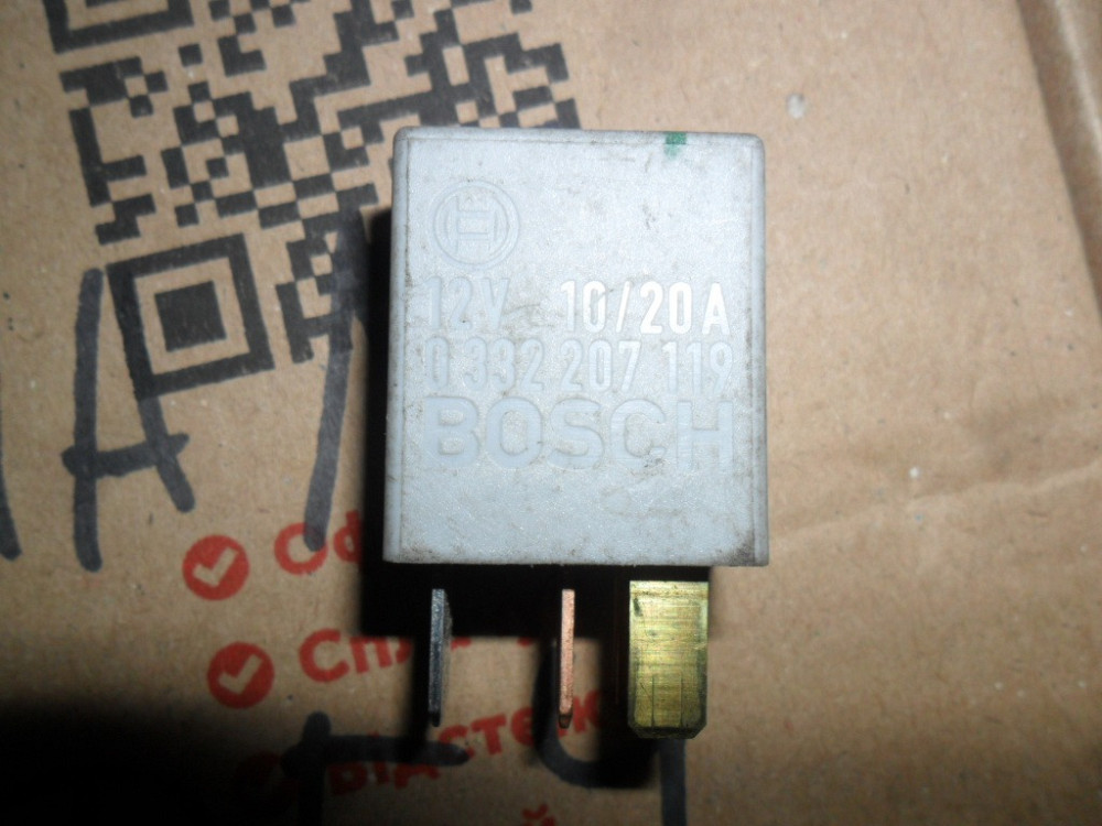 Реле Bosch 0332207119, оригінал Bosch 0 332 207 119 Вінниця - зображення 3