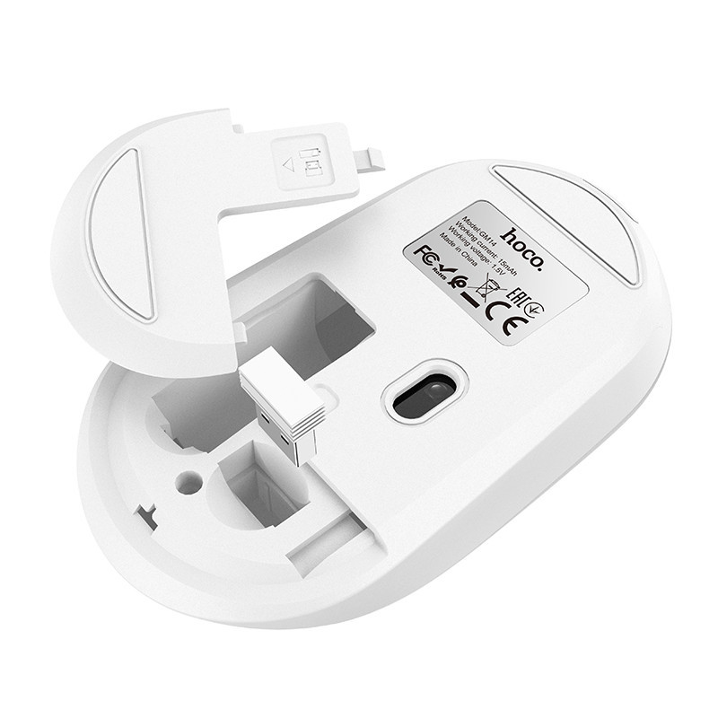 Мышь беспроводная Hoco GM14 Platinum 2.4G Херсон - изображение 2