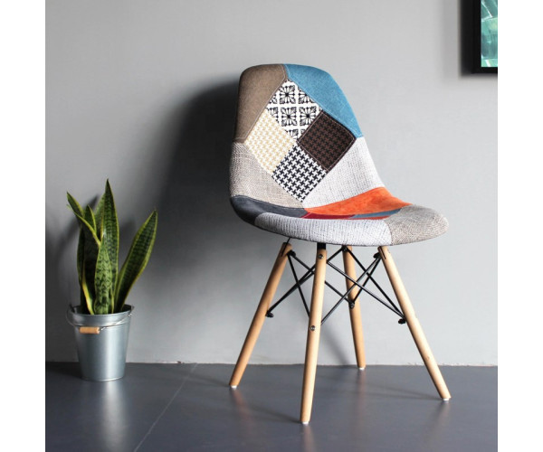 Стілець Тауер Вуд Р м'який тканина печворк Дніпро - зображення 4