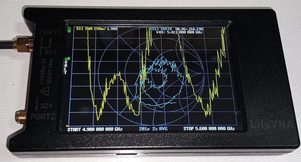 Антенна 4340-6300MHz 6dBi, до 100 Вт, 20 см, N-male, серая. Смотрите графики КСВ, Дніпро - зображення 11