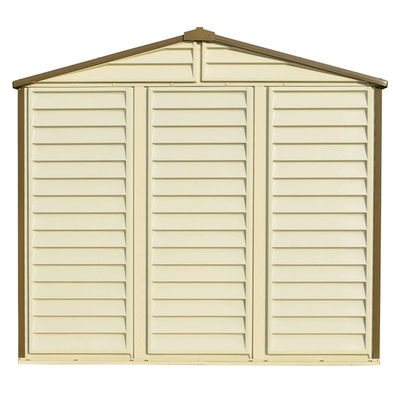 Сарай пластиковый StoreAll 245x168x220 см слоновая кость, коричневая крыша Киев - изображение 6