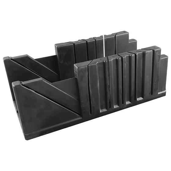 Стусло столярное пластиковое MASTERTOOL 320х105х105 мм 22,5/45/90° 14-3845 Харьков