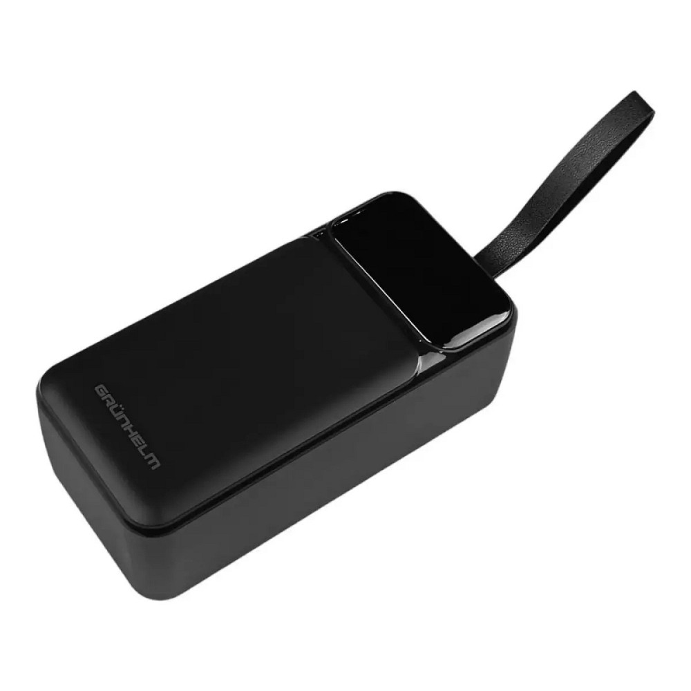 Повербанк Power bank Grunhelm GP-40BQC 40000 mAh черный Киев - изображение 2