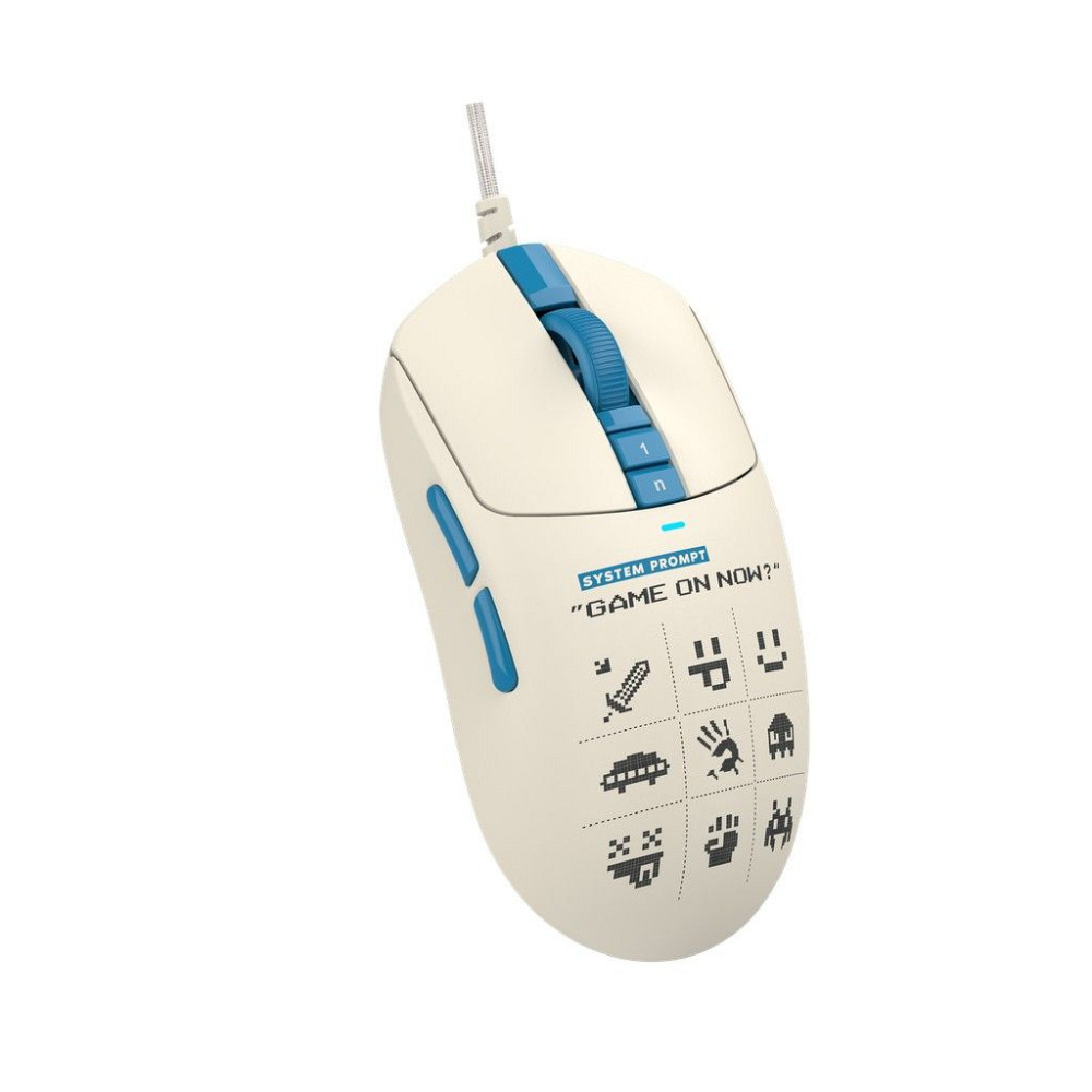 Мышь компьютерная проводная Bloody W72 Ultra Pixels Blue голубая Киев - изображение 8