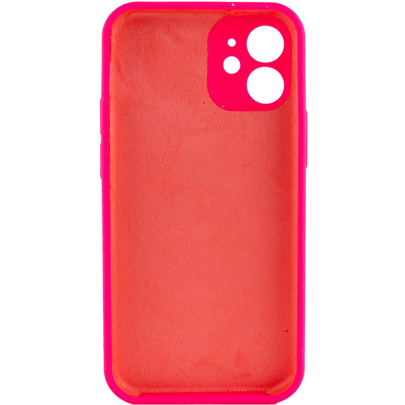 Чехол Silicone Case Full Camera Protective (AA) NO LOGO для Apple iPhone 12 (6.1") Херсон - зображення 2