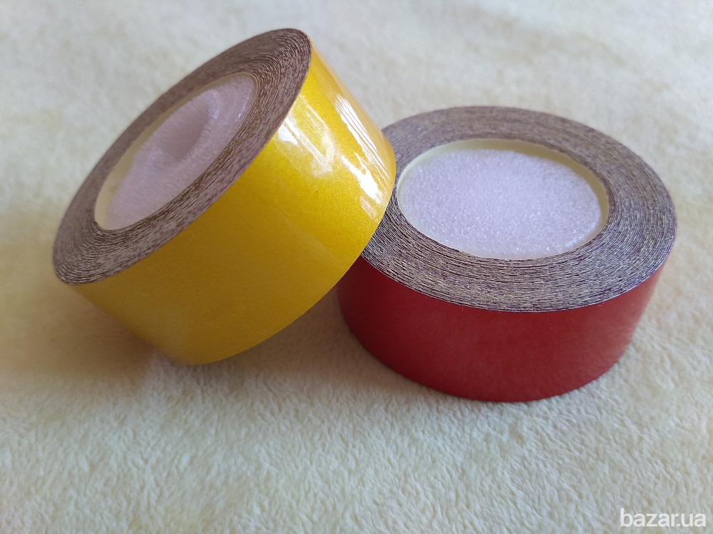 Светоотражающая клеющая лента Жёлтая, Красная 4.90 метров Борисполь - изображение 5