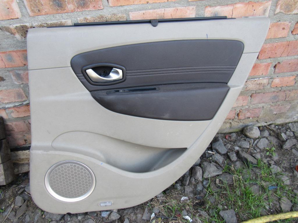 Карта передней двери Renault Scenic III 2009-2016 Ковель - зображення 1