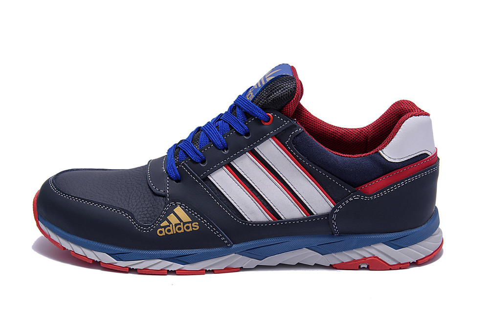 Мужские кожаные кроссовки Adidas Tech Flex Blue Київ - зображення 11