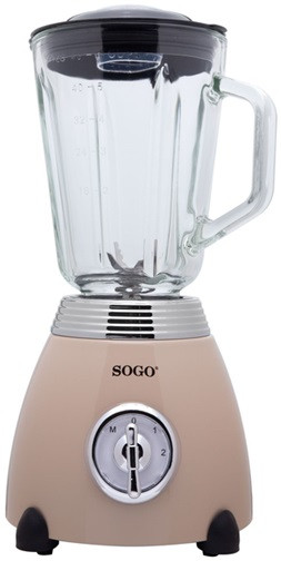 Блендер стационарный SOGO SS-5565 500 Вт бежевый Київ - зображення 2