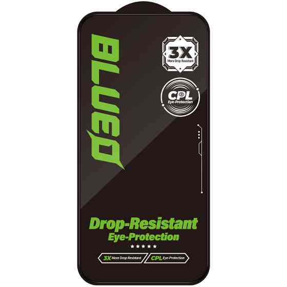 Защитное 2.5D стекло Blueo Drop-Resistant (35+ KG) для Apple iPhone 17 / 17 Pro / 16 Pro (6.3") Херсон