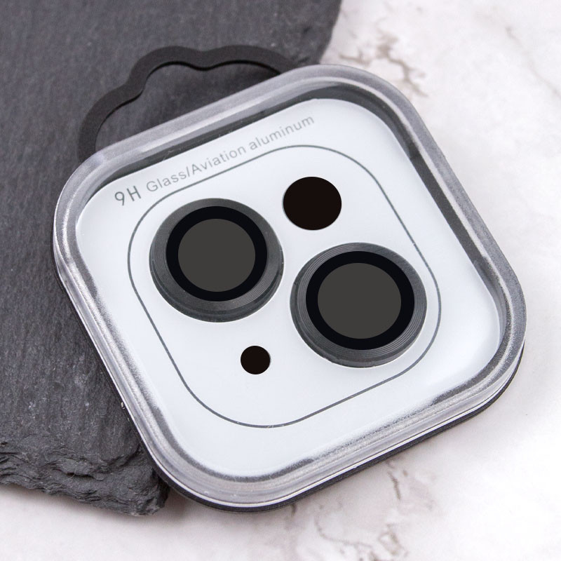 Защитное стекло Metal Classic на камеру (в упак.) для Apple iPhone 14 (6.1") / 14 Plus (6.7") Херсон - изображение 6