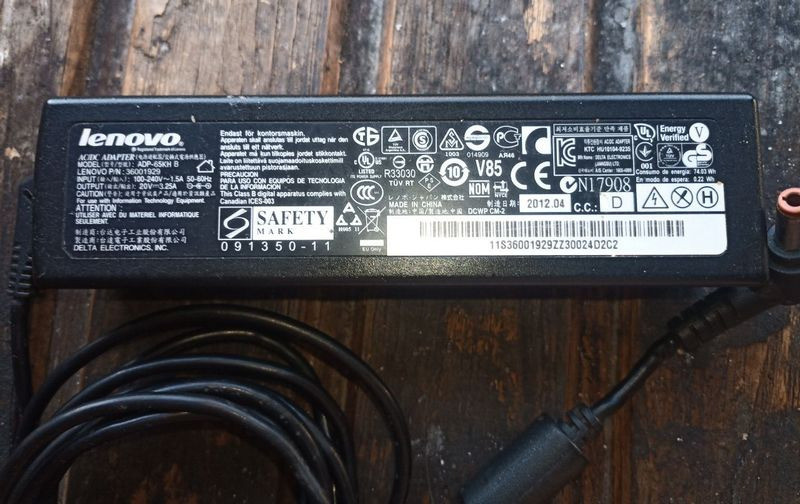 Блок живлення Lenovo ADP-65KH B Київ - зображення 2