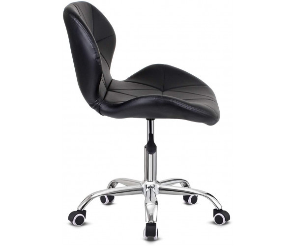 Крісло Стар Нью на колесах чорне Дніпро - зображення 4