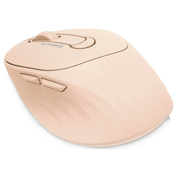 Мишка REAL-EL RM-370W Beige (EL123200056) Харків - зображення 7